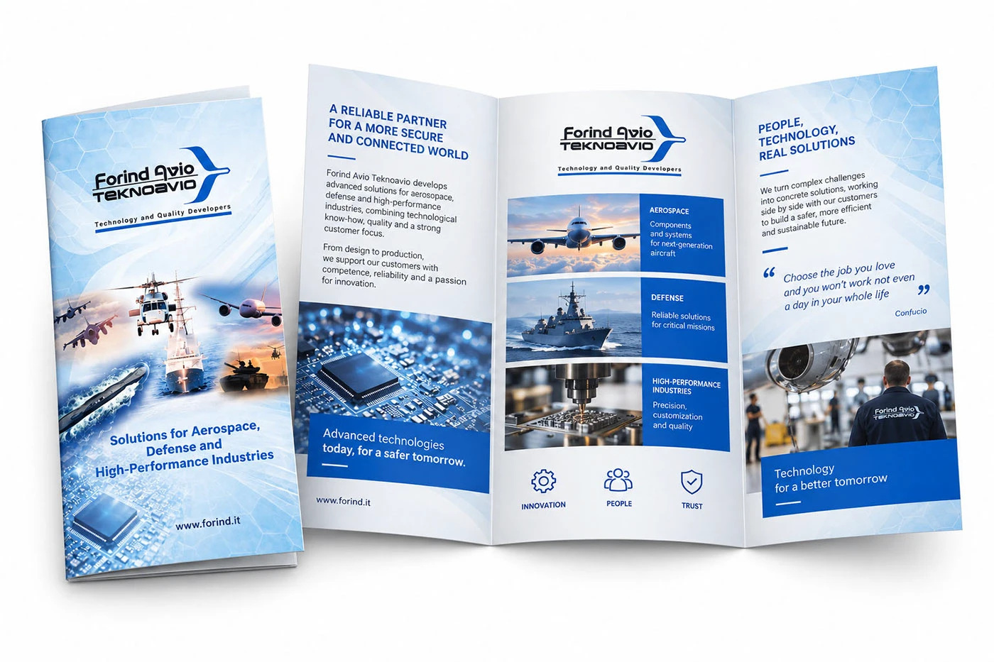 Forind Avio Group — Pieghevole aziendale