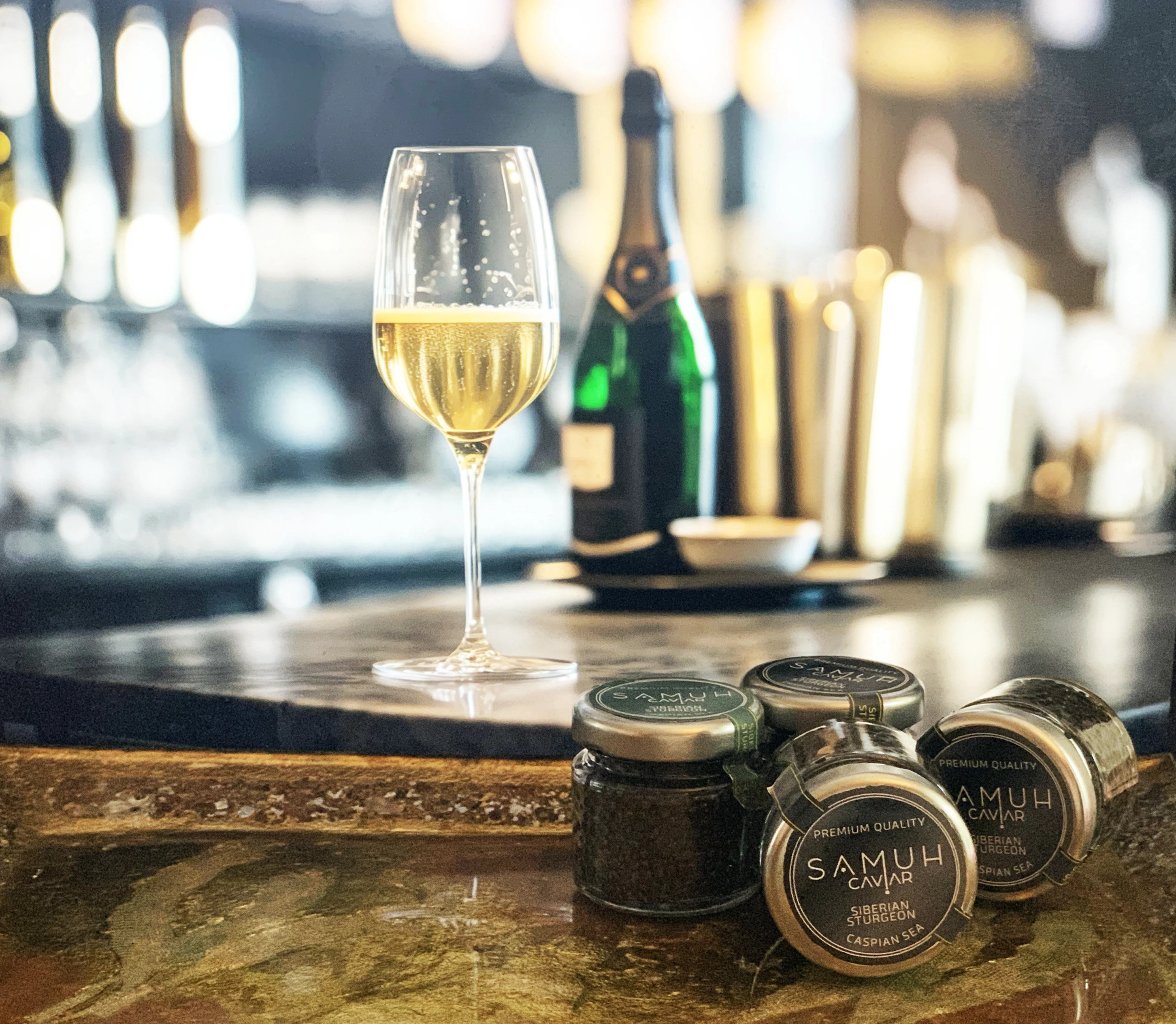 Samuh Caviar — Packaging nel contesto del prodotto